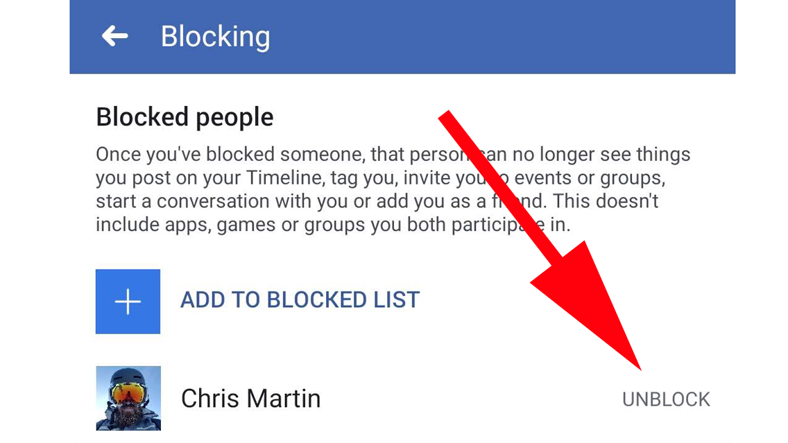 Facebook account unblocking