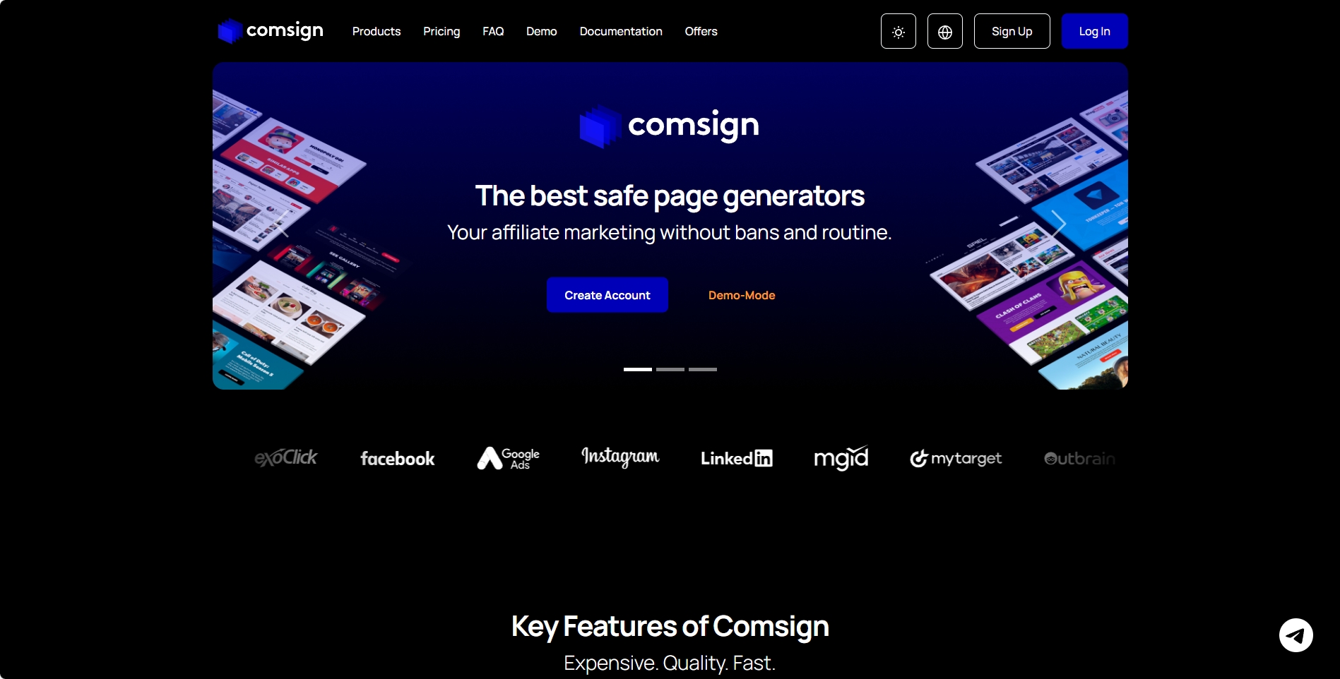 Comsign: Revolutionizing the World of Advertising with Quality, Speed, and Safety